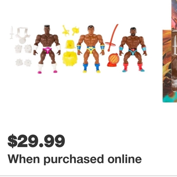 Masters of the Universe Sun-Man and the Rulers of the Sun Action Figure Set NEW - Picture 4 of 4